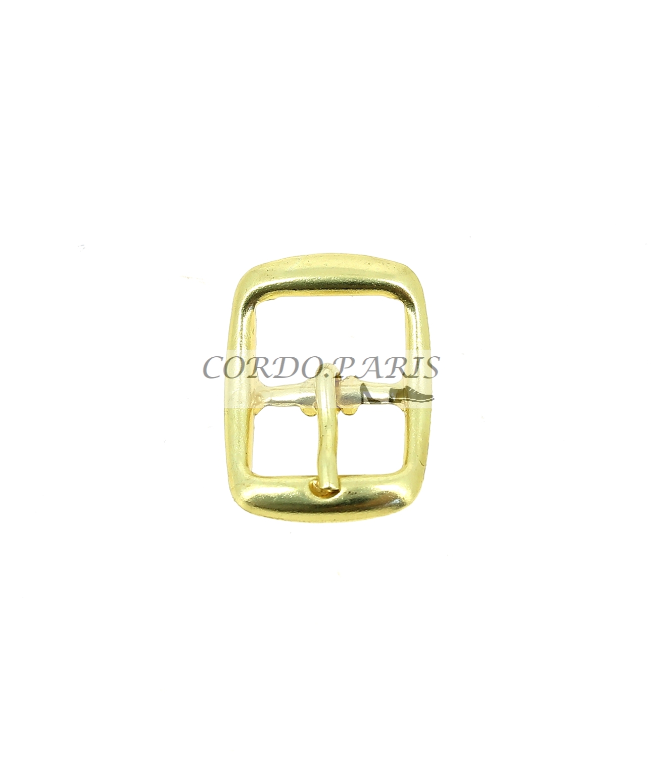 BOUCLE CHAUSSURE 12MM OR (SACHET DE 10 BOUCLES)