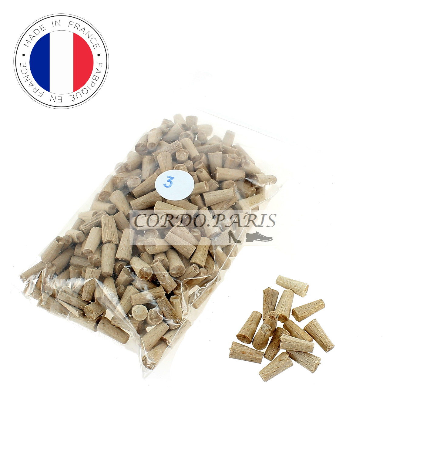 CHEVILLES DE BOIS CONIQUES