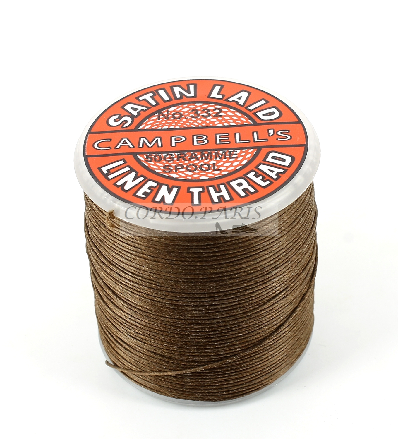 FIL LIN ETIQUETTE ROUGE N0 332 POIX 14 BOBINE 50GR