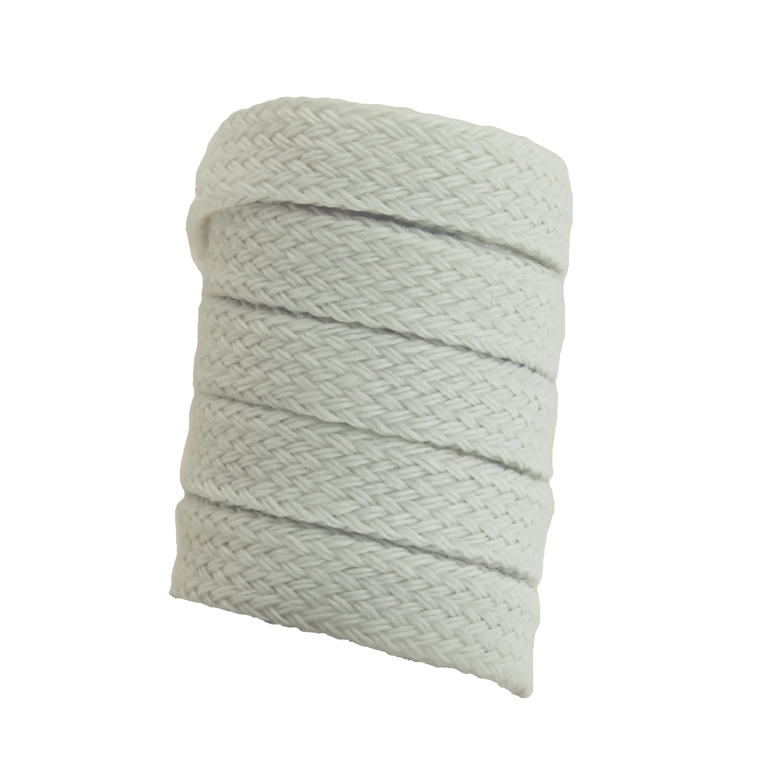 LACETS RINGPOINT PLAT LARGE 180 CM -  BLANC -  BOÎTE DE 6 PAIRES