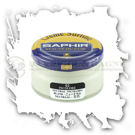 SUPER KIT CIRAGE CUIR LISSE SAPHIR