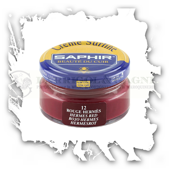 SUPER KIT CIRAGE CUIR LISSE SAPHIR