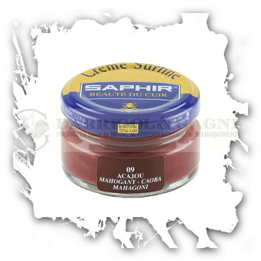 SUPER KIT CIRAGE CUIR LISSE SAPHIR