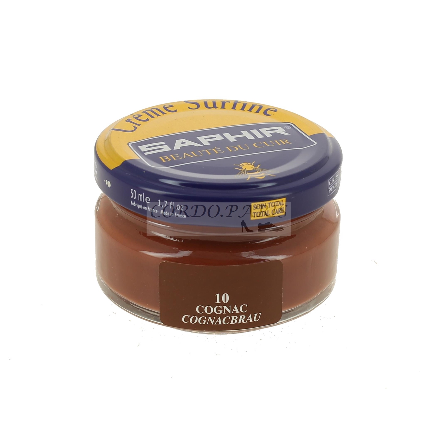SUPER KIT CIRAGE CUIR LISSE SAPHIR
