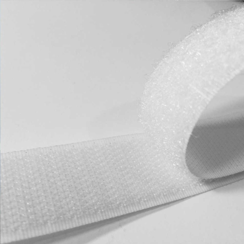 FERMETURE AUTOAGRIPPANTE CROCHET BLANC 50MM (VELCRO)