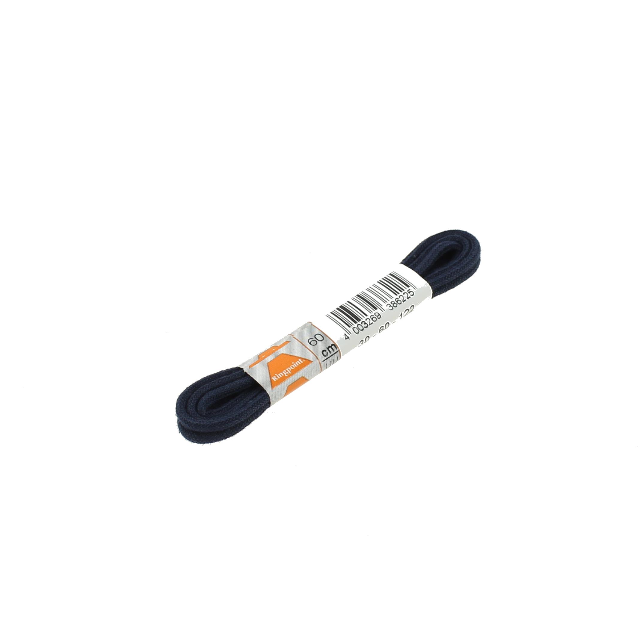 LACETS RONDS FINS BLEU MARINE