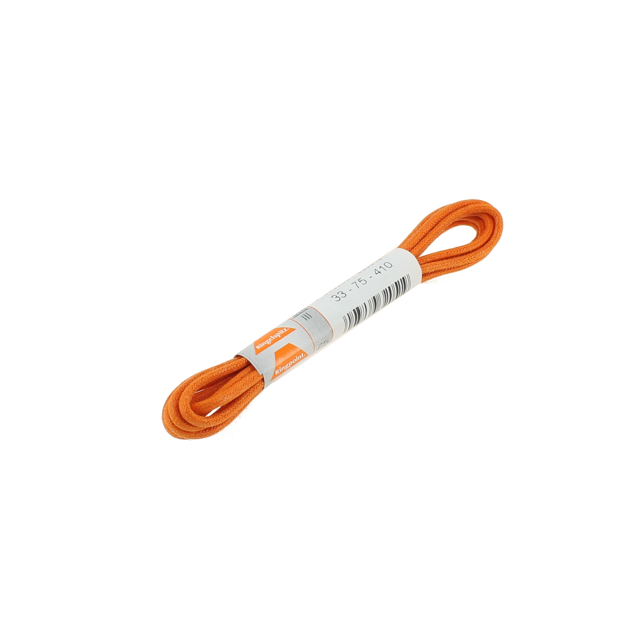 LACET ROND CIRÉ ORANGE