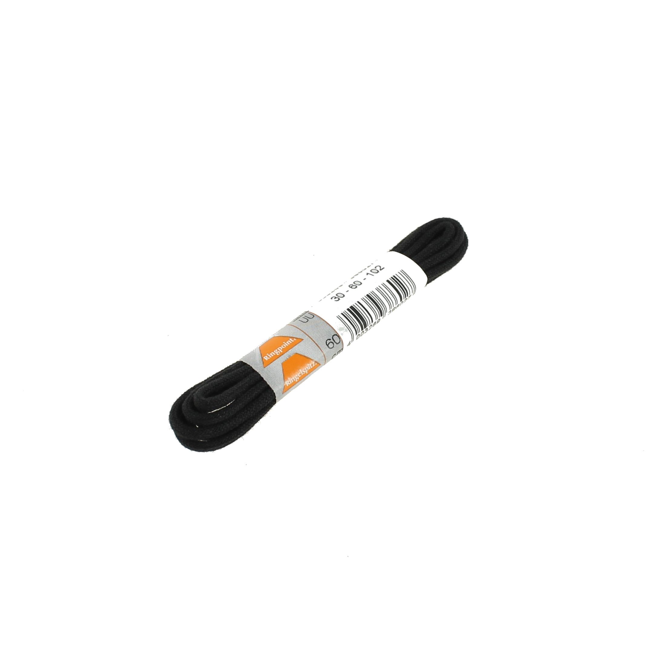 LACETS RONDS FINS NOIR NUIT