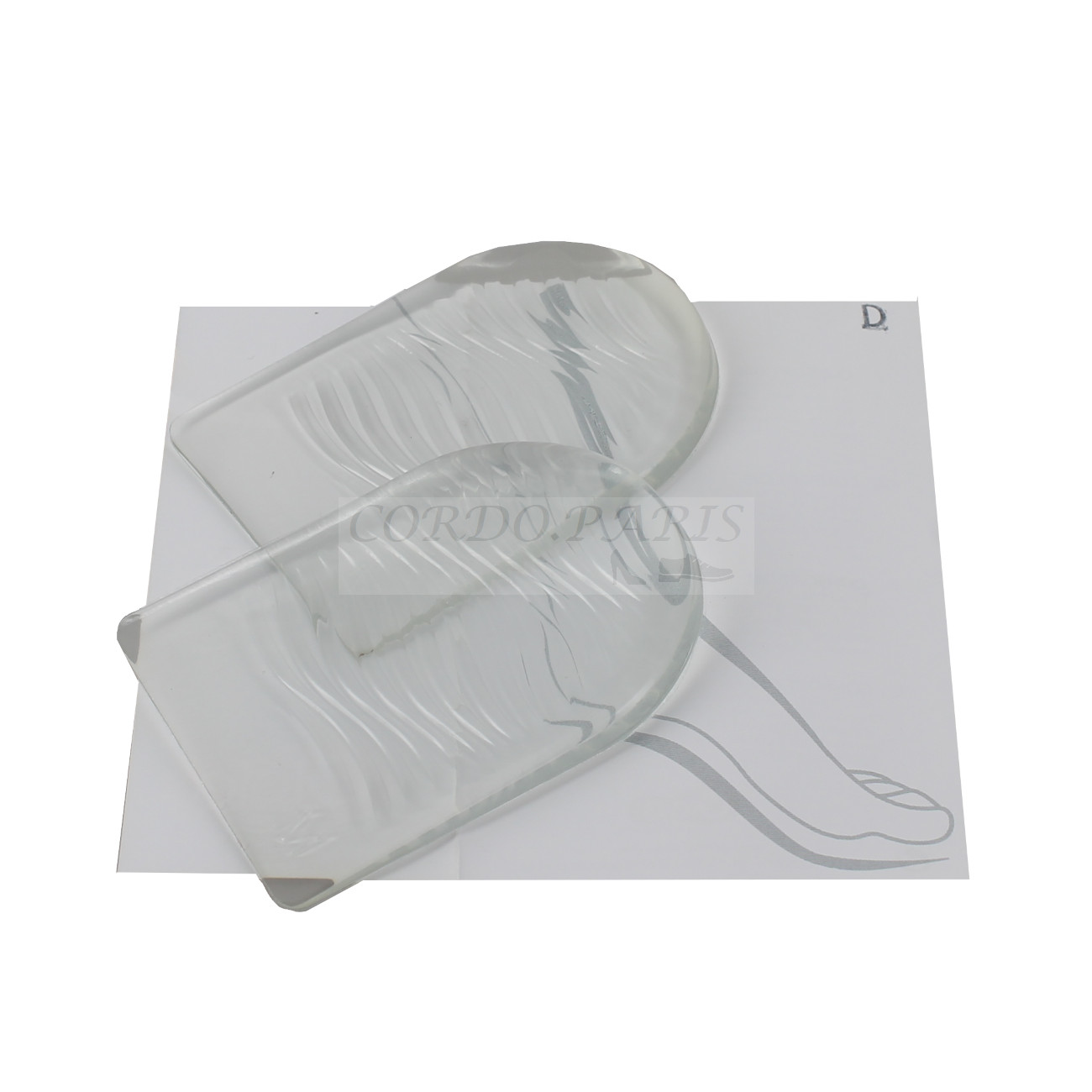 TALONNETTE GEL CLAIE