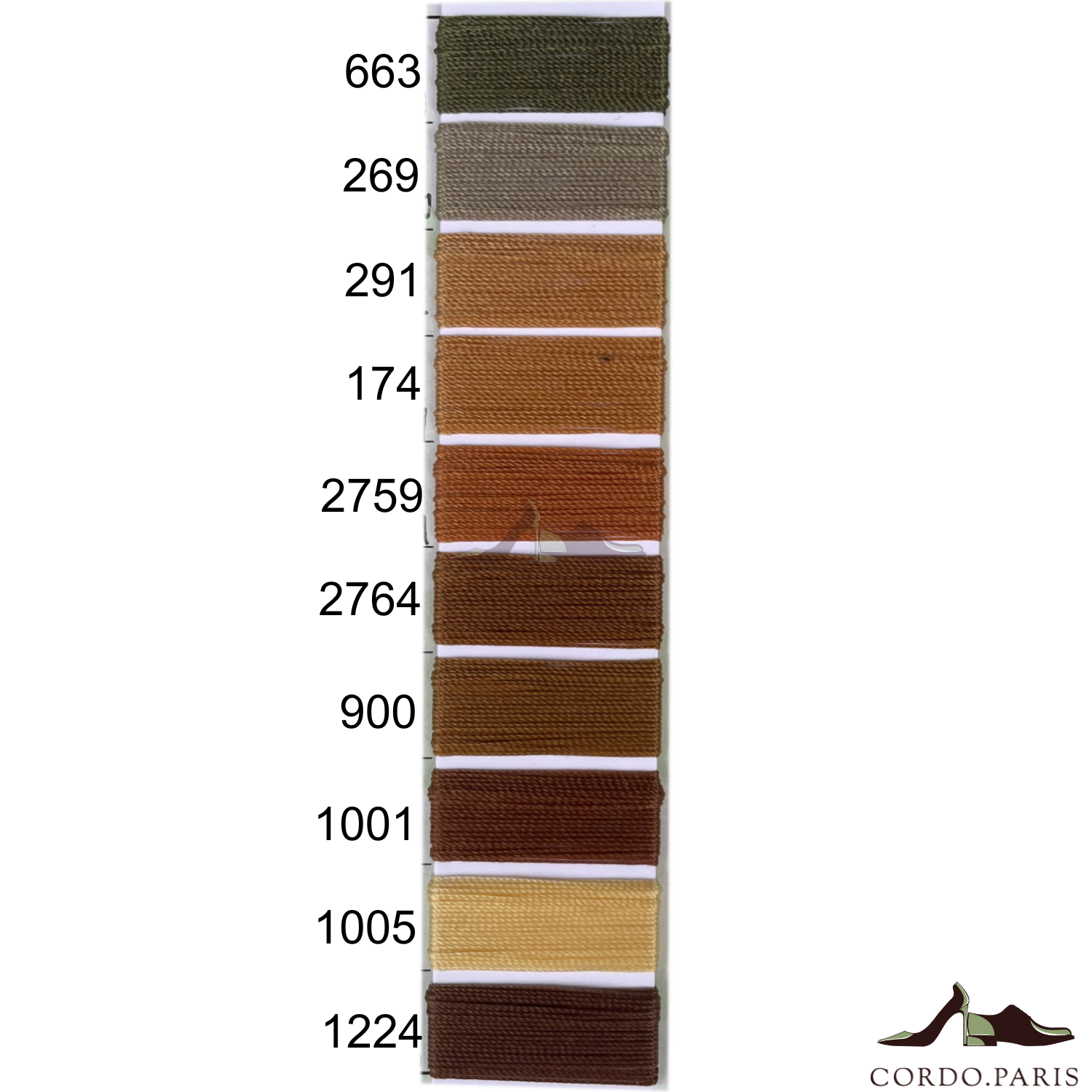 GRAND FIL A COUDRE POLYAMIDE ONYX 40 (81) Marron 2764