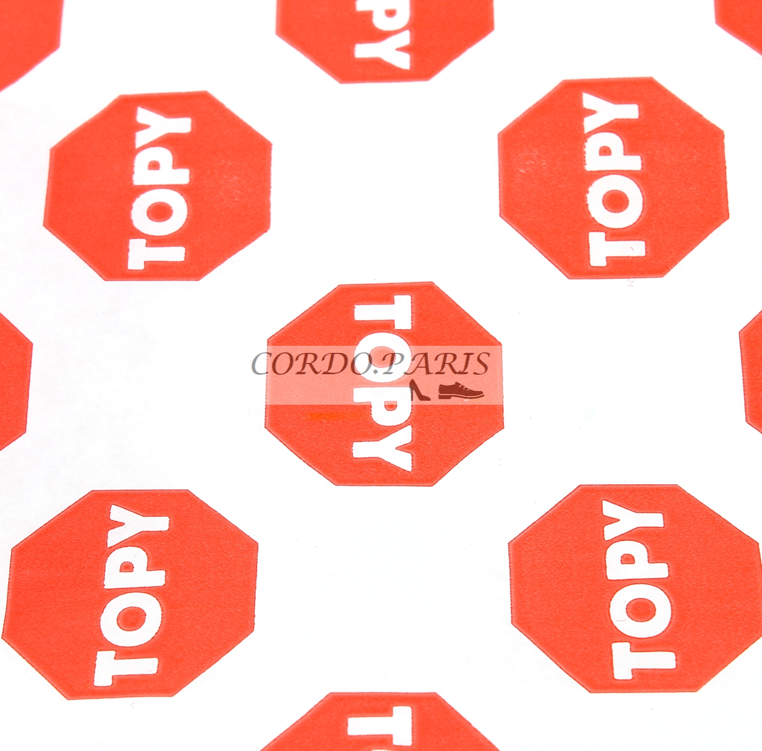 SAC PAPIER CHAUSSURES TOPY, PAQUET DE 500