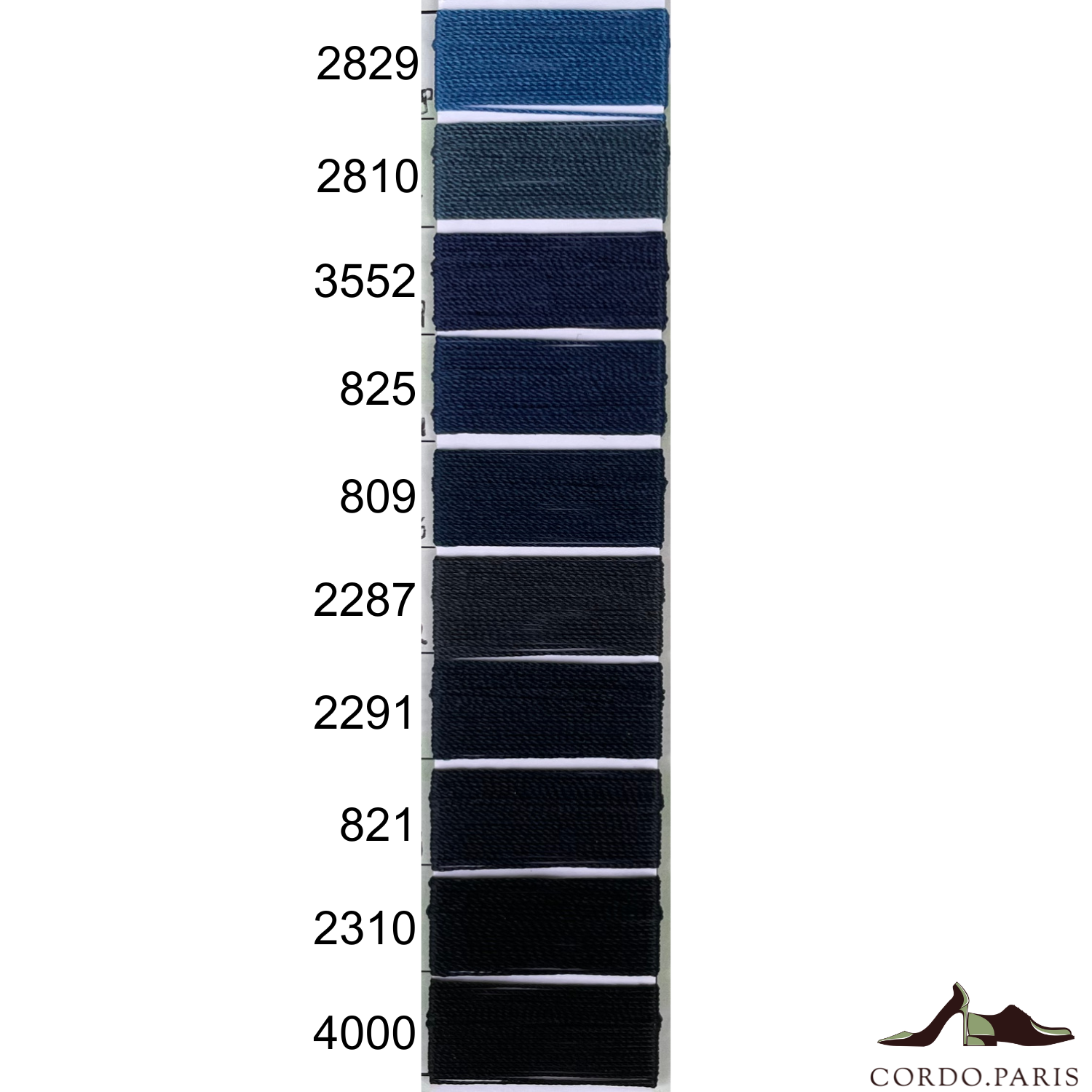 FIL A COUDRE POLYAMIDE ONYX 40 (81) BLEU 0821 (4255)