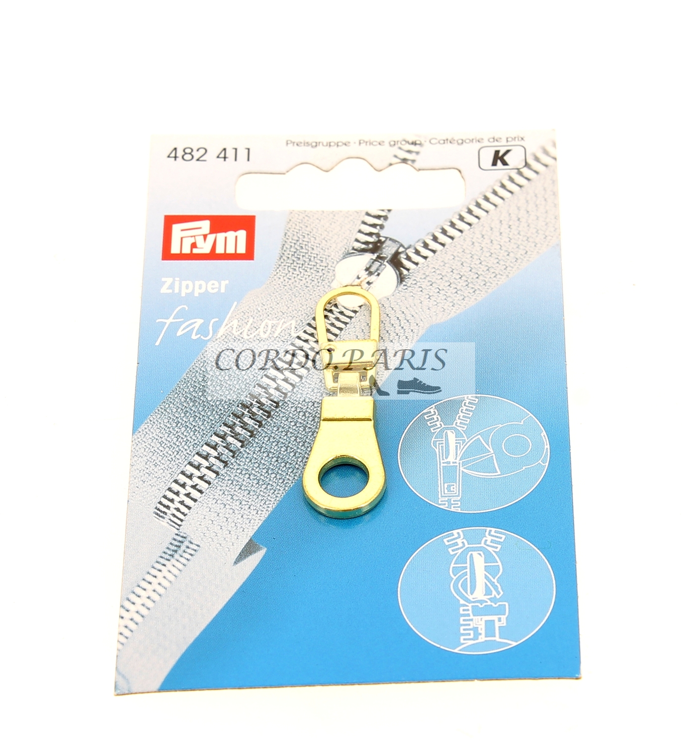 BLISTER ZIPPER 138 - OR