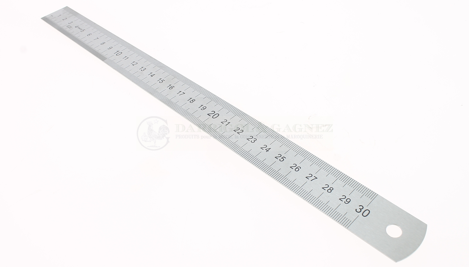 REGLET INOX 30CM x 2.5CM